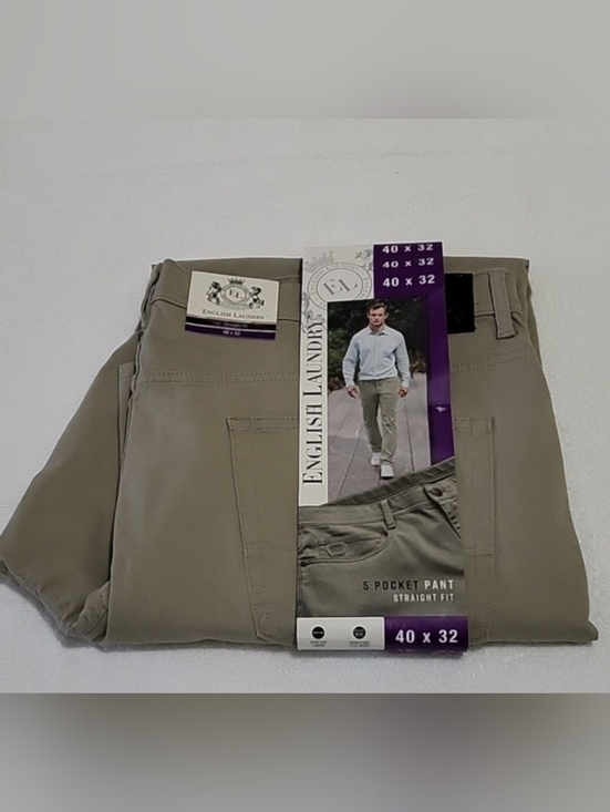 English Laundry Other - ENGLISH LAUNDRY MEN'S 5 POCKET STRAIGHT FIT PANT